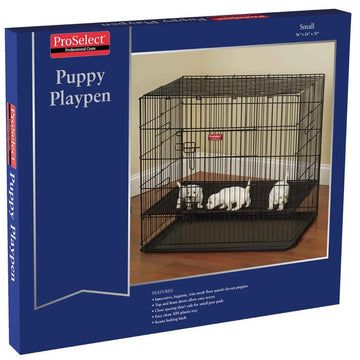 ProSelect Puppy Playpen with Plastic Pan