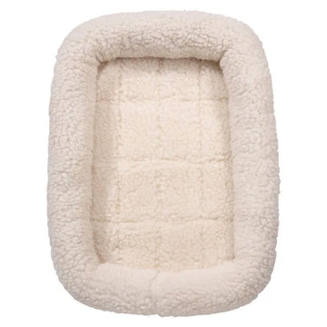 Slumber Pet Sherpa Crate Beds
