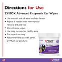 Zymox Ear Wipes directions