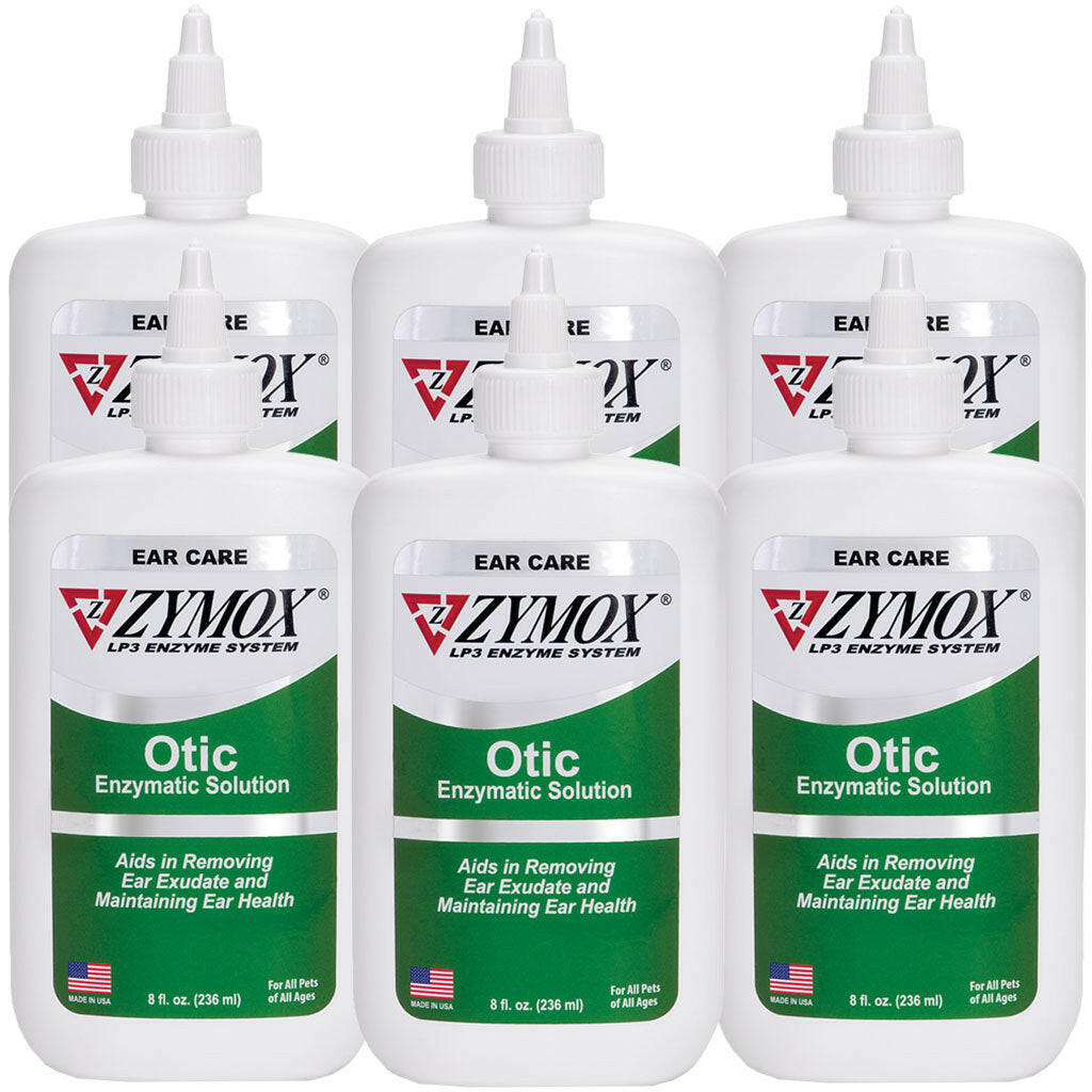 Zymox Otic Ear Treatment without Hydrocortisone Dog Ear Care.