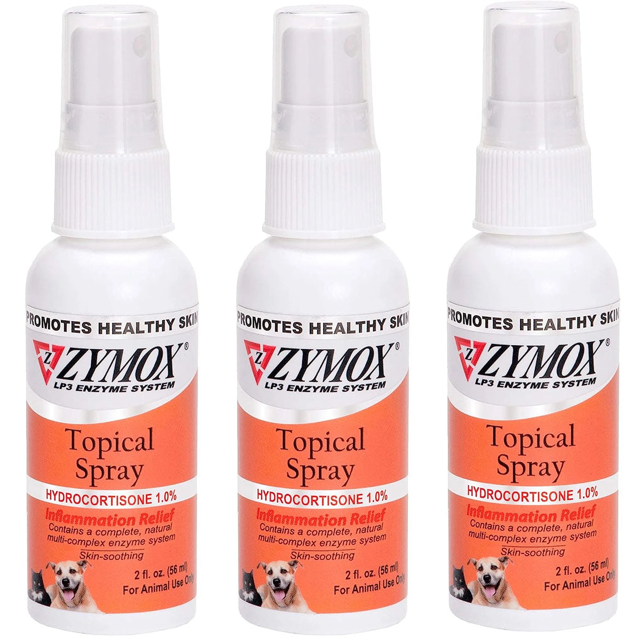 Zymox 2 oz bottle of Veterinary Strength Topical Spray