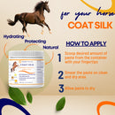 Healthy Paw Life Coat Silk Drying Paste & Poultice for Horse, 10-oz-4