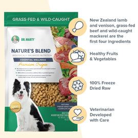 Benefits of Dr. Marty Nature's Blend Premium Origin Freeze Dried Dog Food