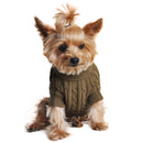 Doggie Design Combed Cotton Cable Knit Sweater for Dogs & Cats-11