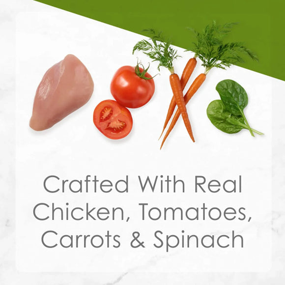 Fancy Feast Medleys White Meat Chicken Primavera Pate Wet Cat Food, 3-oz case of 24