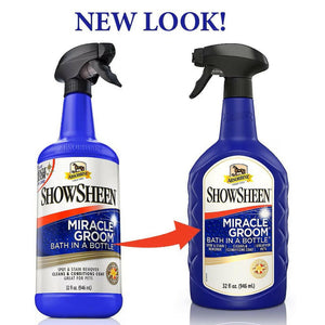 Absorbine Showsheen Miracle Groom Bathing Spray For Horses (32 oz)