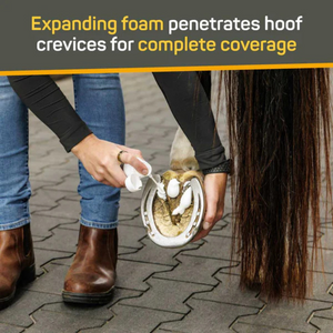 Absorbine Silver Honey Rapid Hoof Care Thrush Foam (200 ml) - Horse Hoof Care 2