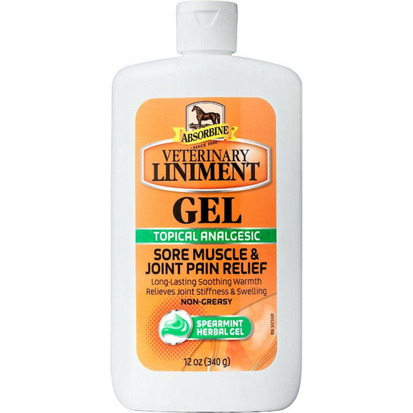 Absorbine Veterinary Liniment Gel for Horses - Horse Liniments & Poultices 6