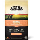 Acana Puppy Recipe dog food package with sunset design on a white background