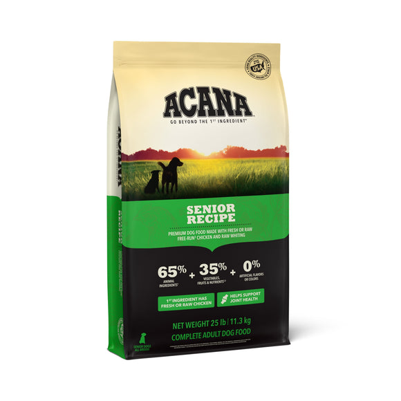 Acana Senior Recipe Dry Dog Food - 25 lbs - Dog Food 3