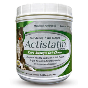 Actistatin Canine Extra-Strength Hip & Joint Soft Chews for Dogs