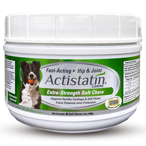 Actistatin Canine Extra-Strength Hip & Joint Soft Chews for Dogs