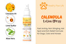 Healthy Paw Life Calendula Lotion Spray for Dogs & Cats, 4-oz-2