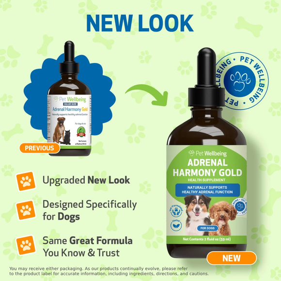 Adrenal Harmony Gold for Cushing’s Disease in Dogs - Dog Skin & Coat Supplements 2