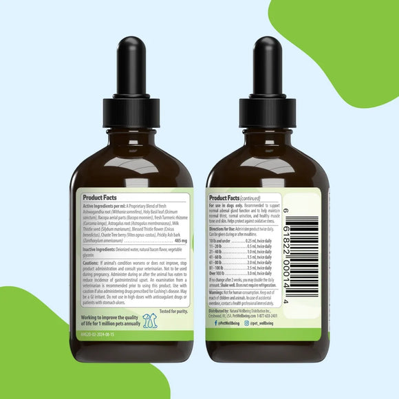 Adrenal Harmony Gold for Cushing’s Disease in Dogs - Dog Skin & Coat Supplements 14
