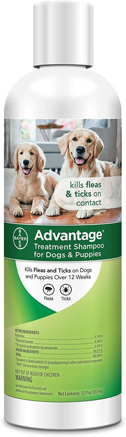 Advantage Flea & Tick Treatment Shampoo for Dogs & Puppies