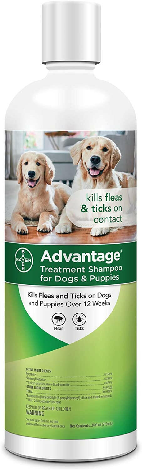 Advantage Flea & Tick Treatment Shampoo for Dogs & Puppies