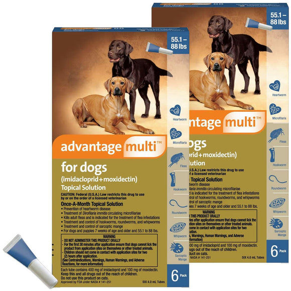 Advantage Multi Topical Solution for Dogs