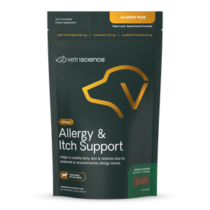 Allergy & Itch Support Chews for Dogs - 60 soft chews - Dog Immune & Allergy Supplements 1