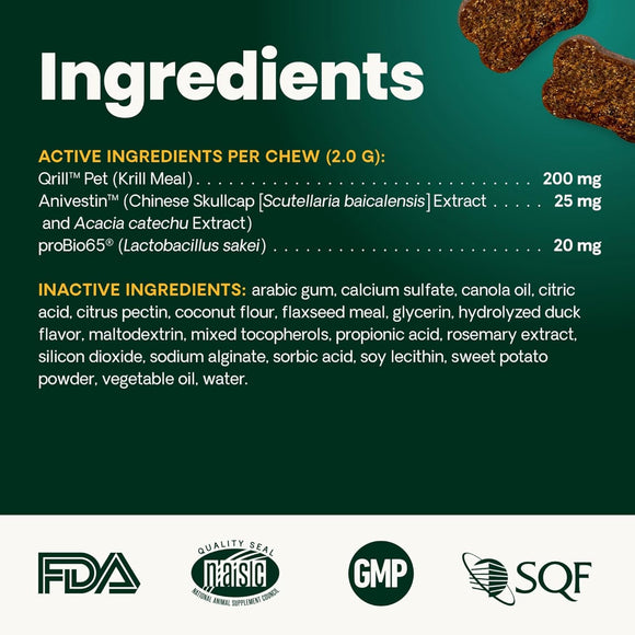 Allergy & Itch Support Chews for Dogs - Dog Immune & Allergy Supplements 7