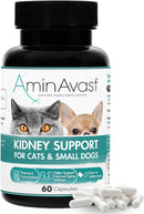 AminAvast Kidney Support Capsules for Cats - 60 Capsules - Cat Supplements & Vitamins 1