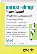 Amoxi-Drop (Amoxicillin) Oral Suspension for Dogs & Cats (50 mg/ml) - 30mL - Pet Medicine 6