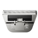 Hair clipper head with comb on a white background