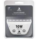 Andis ceramicEDGE clipper blade packaging with branding and specifications.
