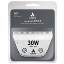 Andis ceramicEDGE hair clipper blade packaging on a white background
