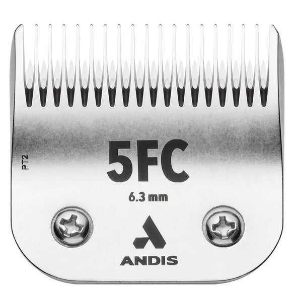Andis clipper blade with '5FC' marking on a white background