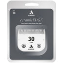 Andis ceramicEDGE hair clipper comb in packaging with brand logo