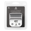 Andis ceramicEDGE clipper blade packaging on a white background