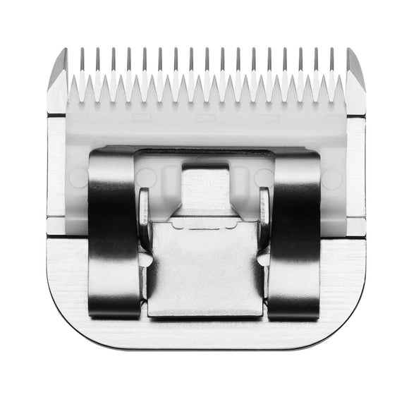 Hair clipper head with comb on a white background