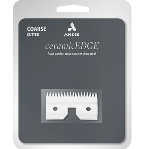 Andis ceramicEDGE coarse cutter blade packaging on a white background