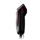 Black and red hair clipper on a white background