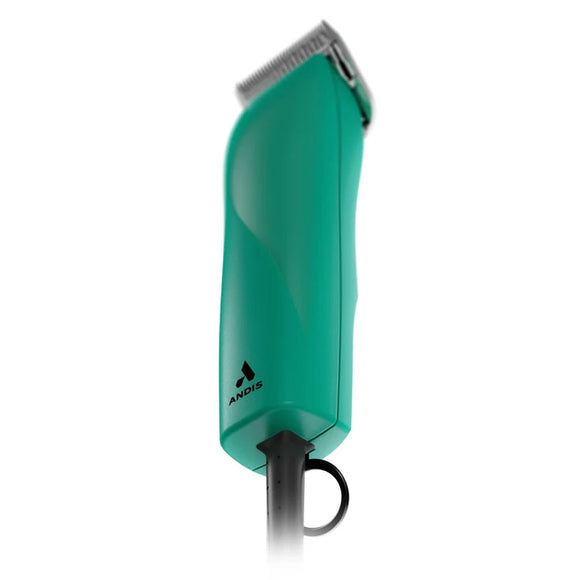 Green hair clipper with Andis logo on a white background