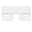 White comb on a white background