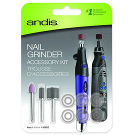 Andis nail grinder accessory kit packaging on a white background