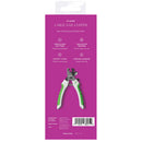 Large nail clipper packaging with purple background and product illustration.