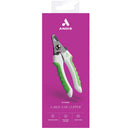 Andis large nail clipper packaging on a purple background