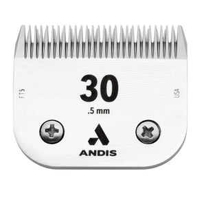 Andis hair clipper comb attachment with size 30 on a white background