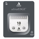 Andis ultraEDGE hair clipper comb with size 10 on a gray background