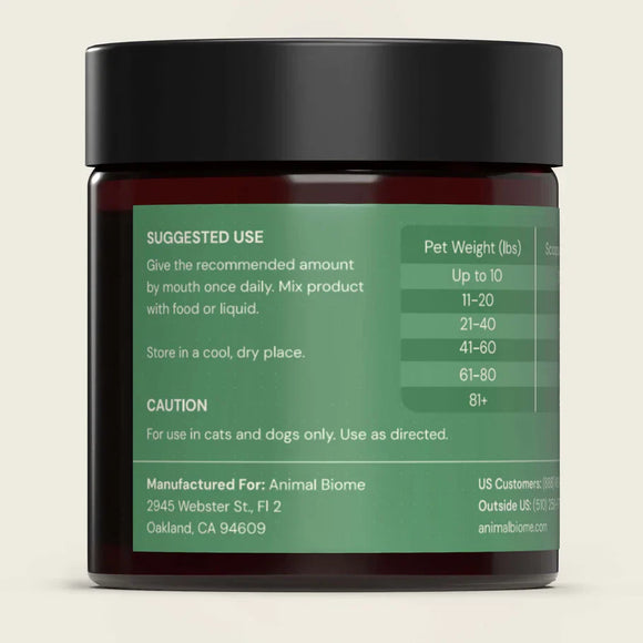 Animal Biome Gut Defender Cleanse and Protect for Cats & Dogs 60-g - Dog & Cat Digestive & Probiotics Supplements 4