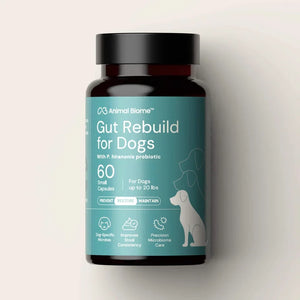 Animal Biome Gut Rebuild for Dogs 60-count - Up to 20 lbs - Dog Digestive & Probiotics Supplements 1