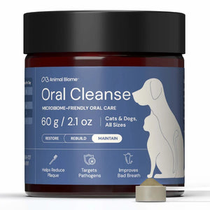 Animal Biome Oral Cleanse with Bacteriophages for Cats and Dogs 60-g - Dog & Cat Dental Care 1