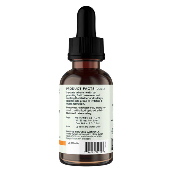 Animal Essentials Advanced Herbal Formula UT-Grav Urinary Health & Comfort for Dogs & Cats 2-oz - Dog Supplements &