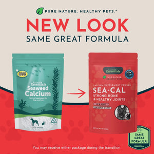 Animal Essentials Calcium Supplement Powder Sea-Cal Hip & Joint for Dogs & Cats 8.5-oz - Dog Supplements & Vitamins 2