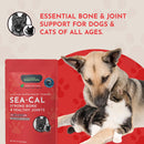 Animal Essentials Calcium Supplement Powder Sea-Cal Hip & Joint for Dogs & Cats 8.5-oz - Dog Supplements & Vitamins 8