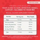 Animal Essentials Calcium Supplement Powder Sea-Cal Hip & Joint for Dogs & Cats 8.5-oz - Dog Supplements & Vitamins 6