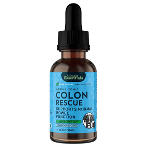 Animal Essentials Colon Rescue Herbal Tonic to Support Normal Bowel Function for Dogs & Cats